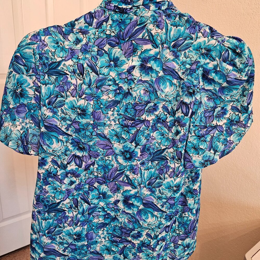 Vintage Floral Blouse
